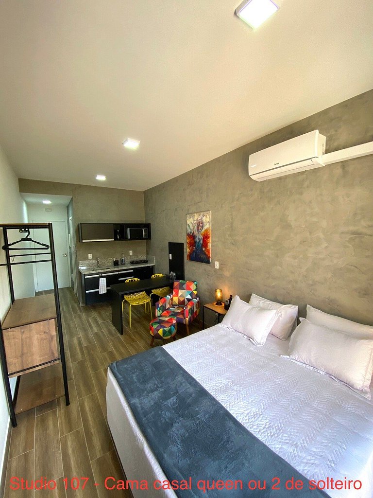 107 Vetra - Studio com Garden privativo