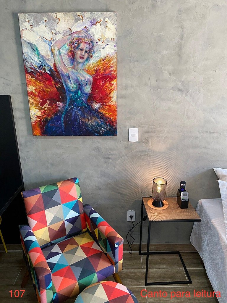 107 Vetra - Studio com Garden privativo