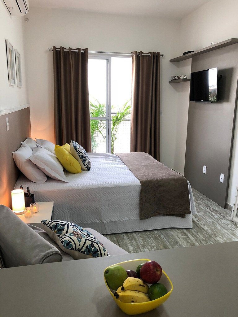 204 Vetra - Studio bem localizado para 4p