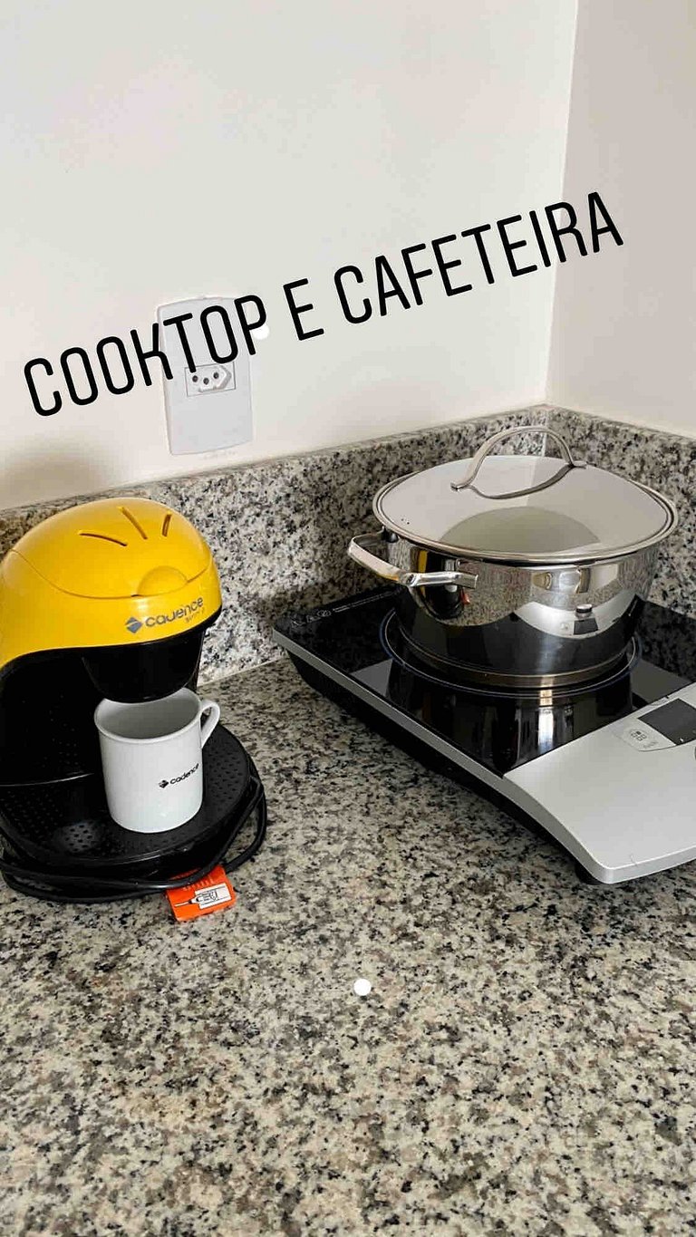 204 Vetra - Studio bem localizado para 4p