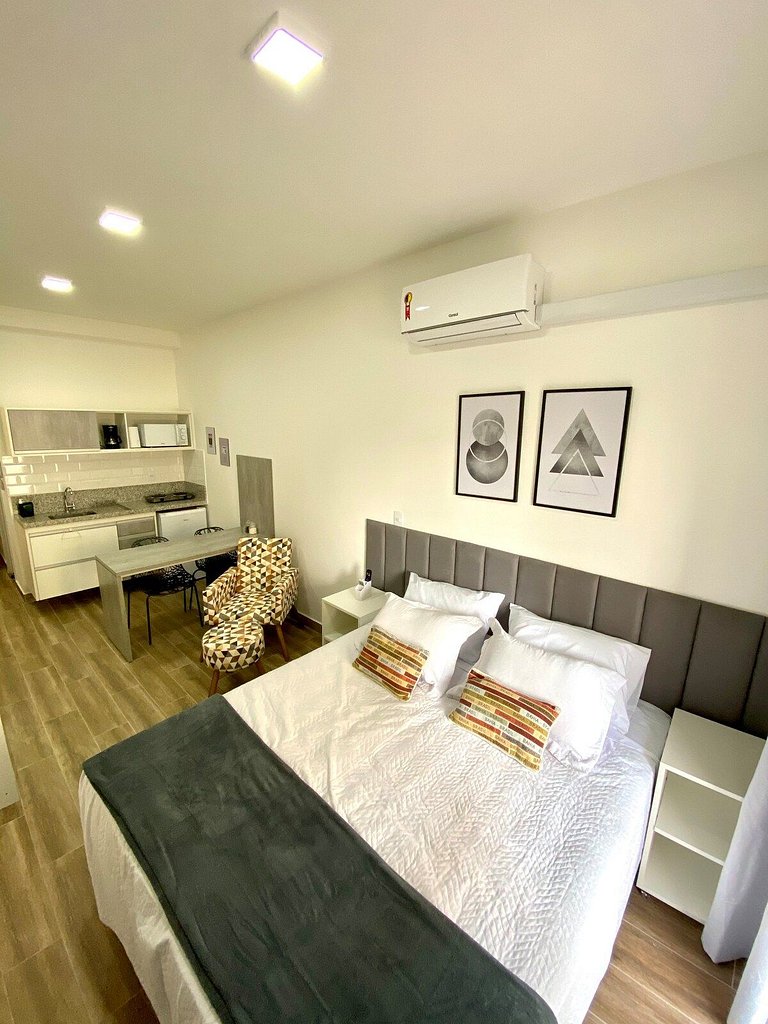 304 @flatsnagranja Studio moderno e com estrutura