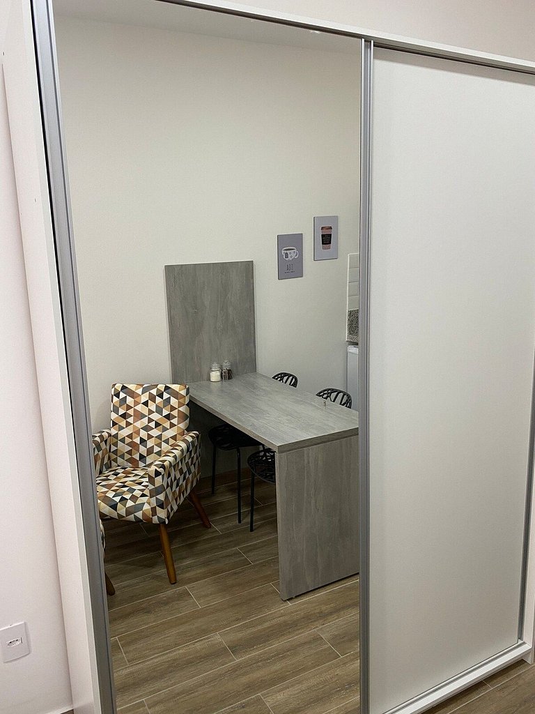 304 @flatsnagranja Studio moderno e com estrutura