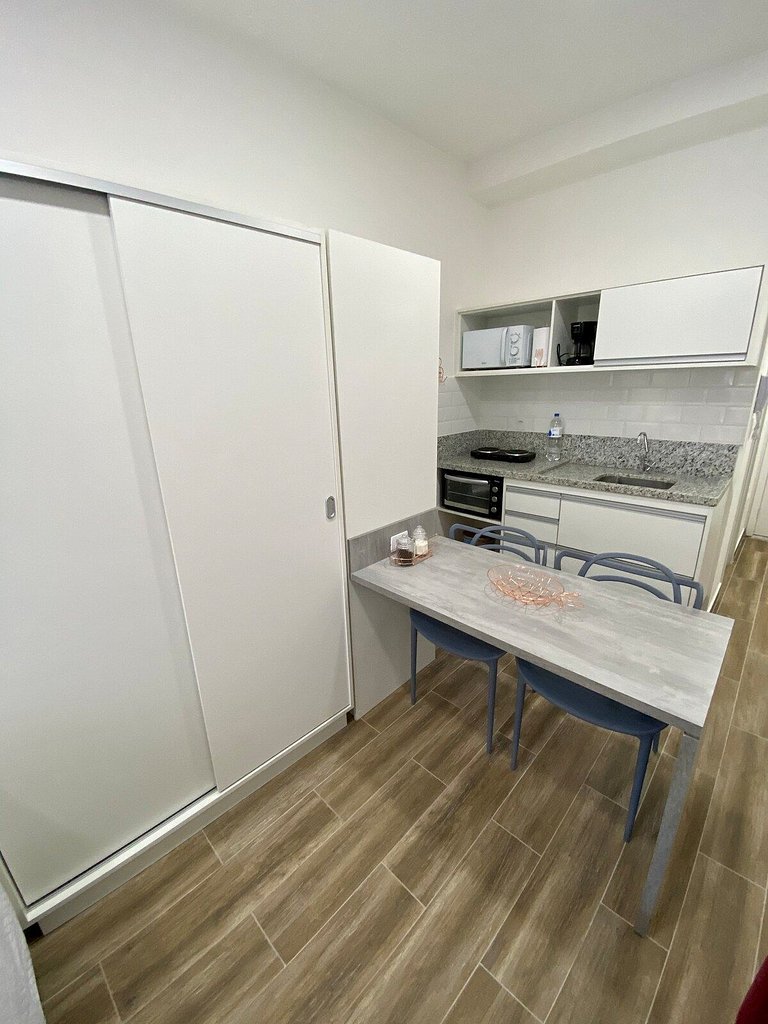 430 @flatsnagranja - Mini cozinha e Elegância