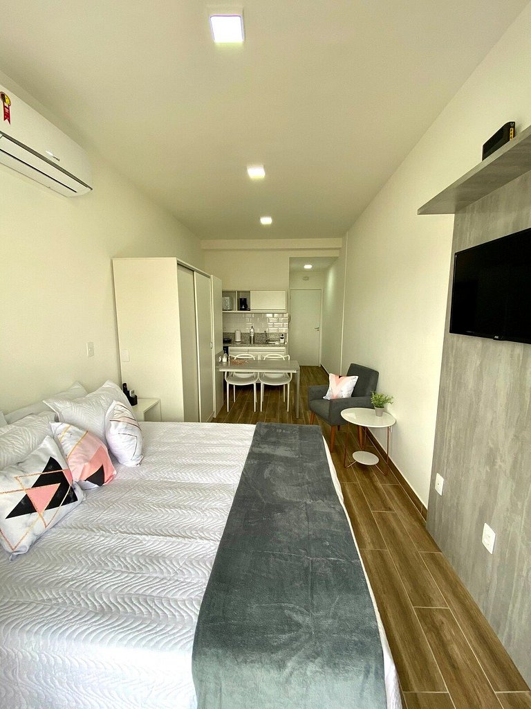 510 @flatsnagranja - Studio com cozinha equipada