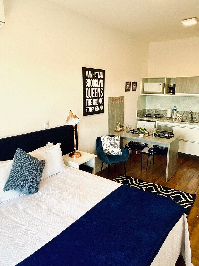 517 Vetra - Studio elegante com linda vista