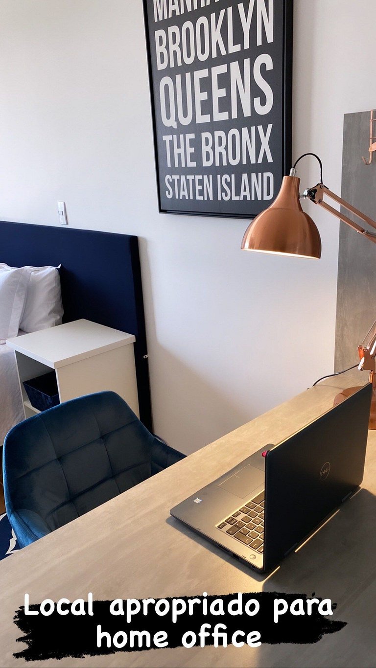 517 Vetra - Studio elegante com linda vista