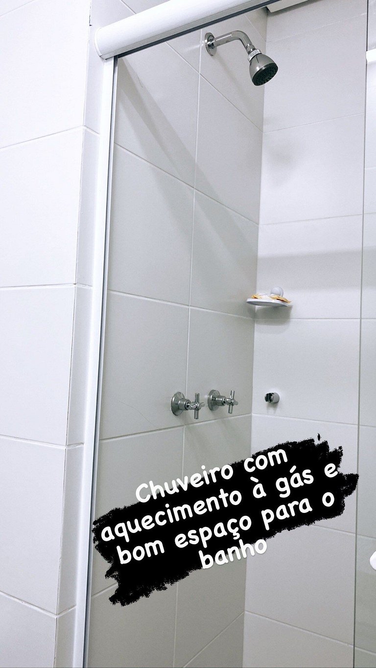 517 @flatsnagranja-Studio elegante com linda vista