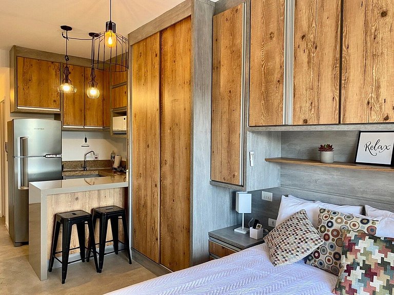 415 Vetra - Studio com vista para o verde