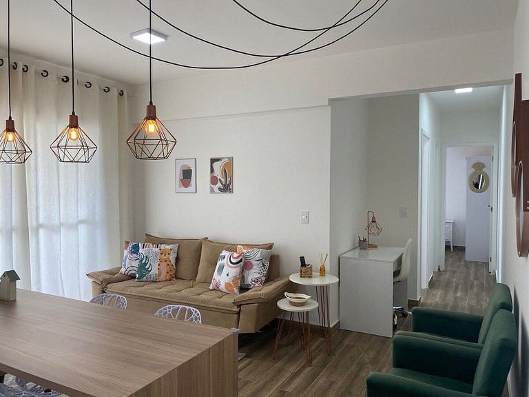 0133 Apartamento 2 quartos Nova Granja com linda vista