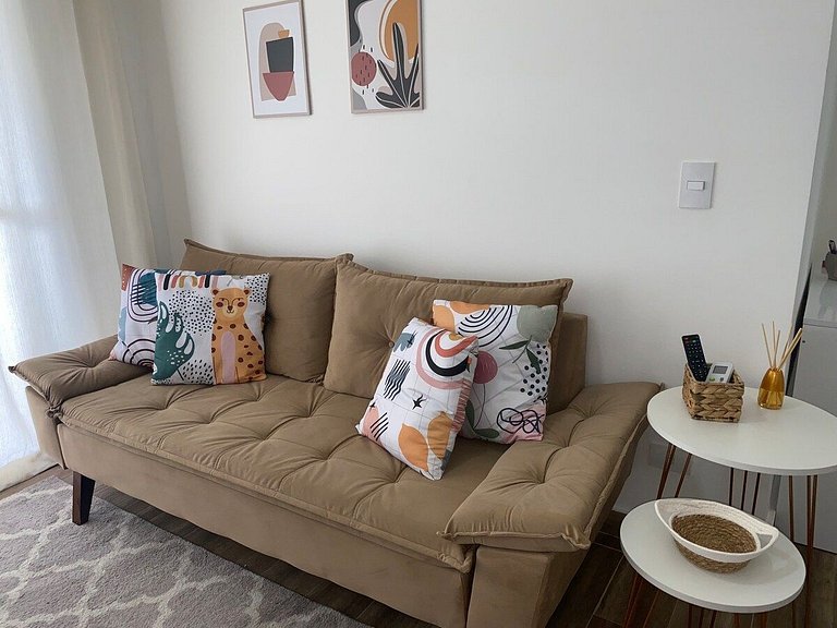 0133 Apartamento 2 quartos Nova Granja com linda vista