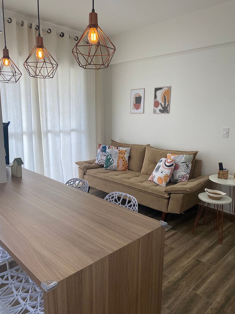 0133 Apartamento 2 quartos Nova Granja com linda vista