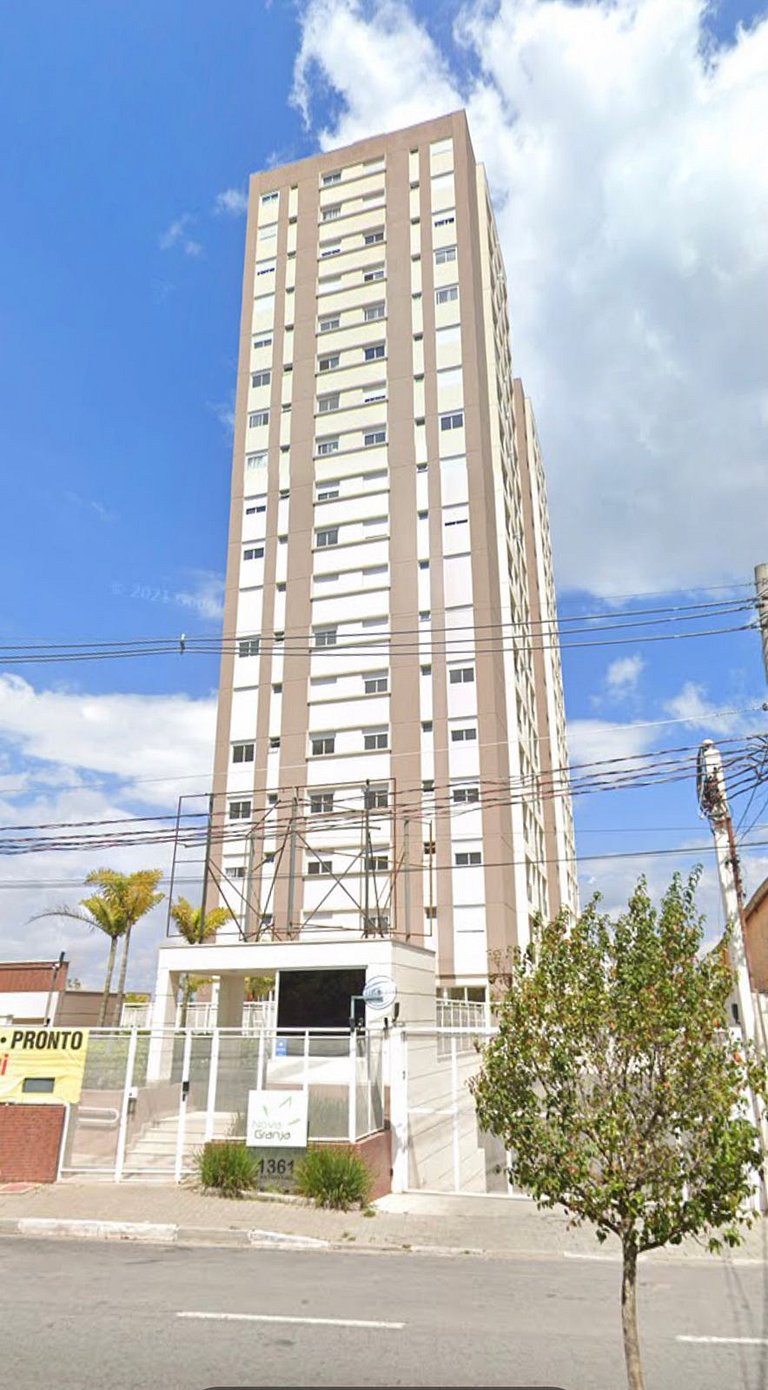 0133 Apartamento 2 quartos Nova Granja com linda vista