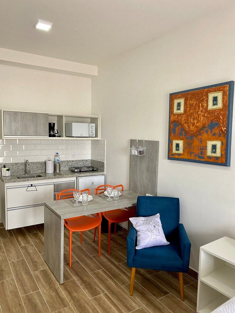 520 flatsnagranja studio prático e confortável