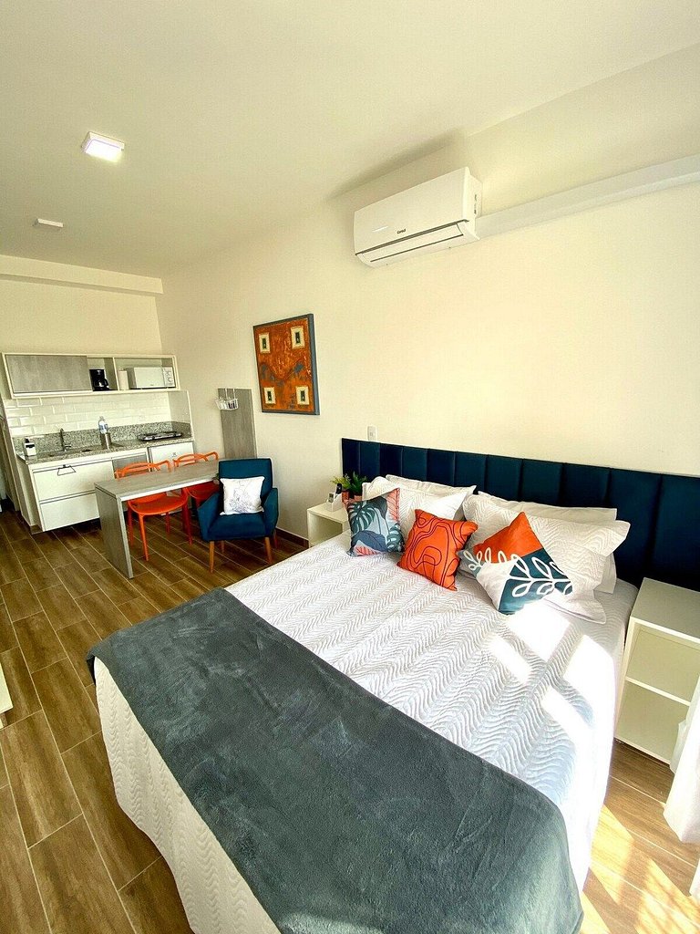 520 flatsnagranja studio prático e confortável