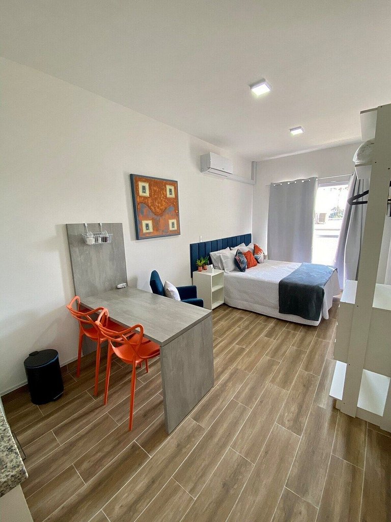 520 flatsnagranja studio prático e confortável