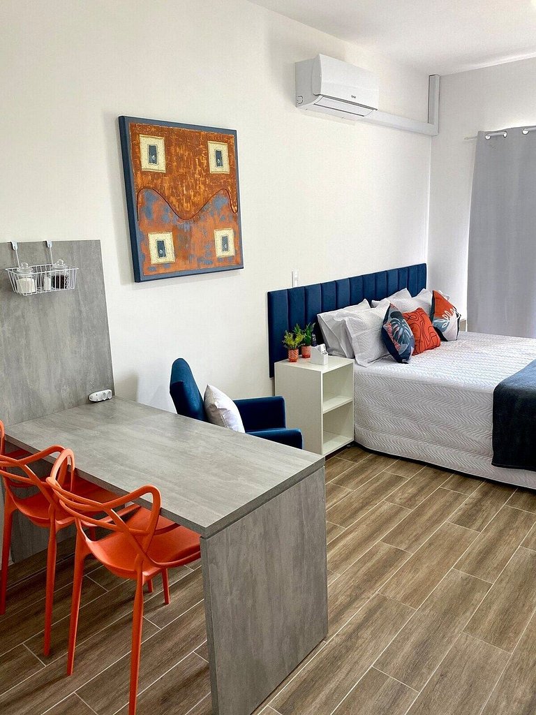 520 flatsnagranja studio prático e confortável