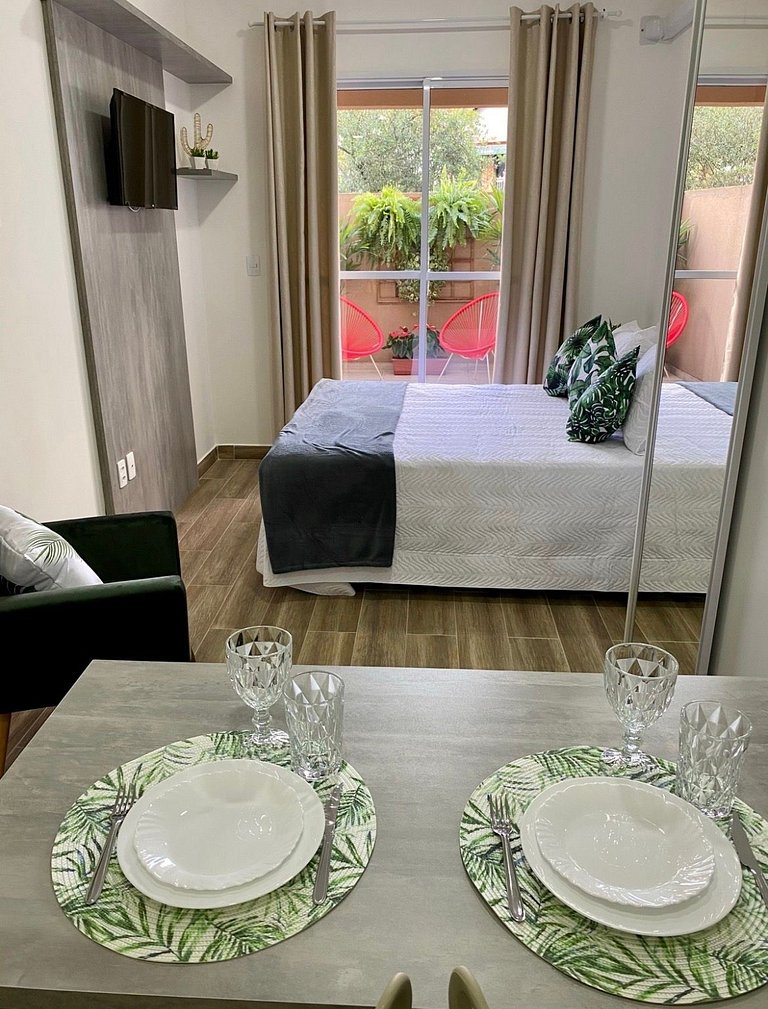 109 Vetra - Studio com Jardim Privativo